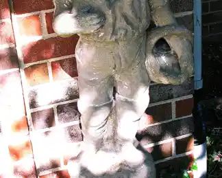 Full Size Concrete Garden Boy Statue