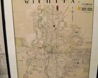 Wichita Architect Sketch Framed