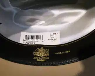 New Never Worn or Shaped Stetson Hat