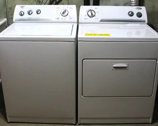 Matching Whirlpool Washer and Dryer