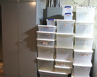 Metal Cabinet / Totes