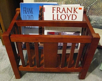 Mission Wood Magazine / Book Holder