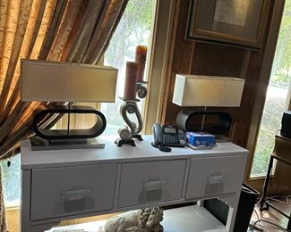 Mid Century Lamps and Furniture