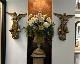 Angels and Custom Floral Decor