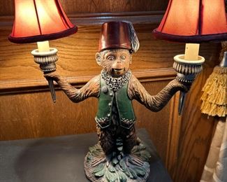 Monkey Lamp