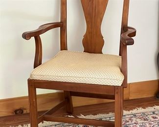 “434” Stamped Solid Wood Arm Chair
