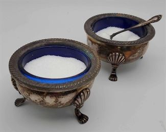 (2) Sterling Silver Sugar Bowls
