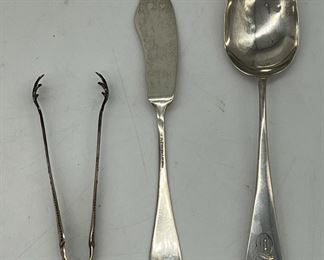 (3) Sterling Silver Pieces, Feat. A.Stowell

