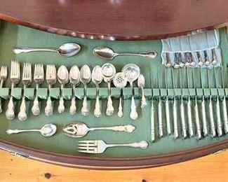 93-piece Towle Sterling Silver Set in French Provincial
