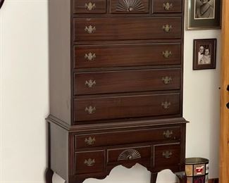 Adaskin Furniture Ornate Upright Chest Of Drawers
