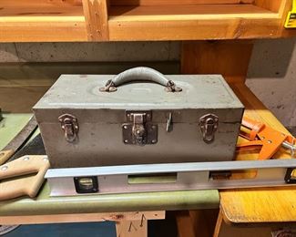 Master Steel Tool Box With Tools
