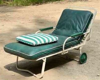 Retro Mid Century Deck Lounger
