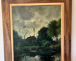 Signed Moody Painting
