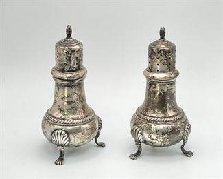 Sterling Silver Salt & Pepper Shakers
