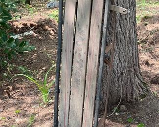 Vintage Sky Plane Sled
