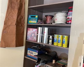 Garage smalls, new garage apron