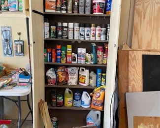 Lots of good stuff, chemicals for just about everything