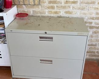 Lateral file cabinet