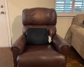 Nice recliner swivels and rocks and reclines