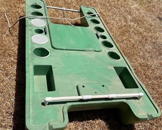 Fishing boat, lightweight, easy transport, lots of fun and good times for all