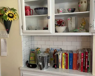 Cookbooks and great decor