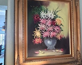 Genuine Oil Painting by Baccarat