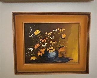 1970s Oil Painting - Linda Burke