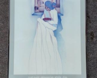 Joy Tash Gallery Amado Maurilio Pena Framed Poster Scottsdale Arizona
