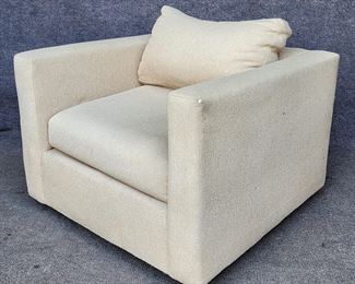 Vintage Mid Century Modern MCM pinehurst Company Upholstered Lounge Chair
