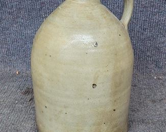 Antique Stoneware Whiskey Jug
