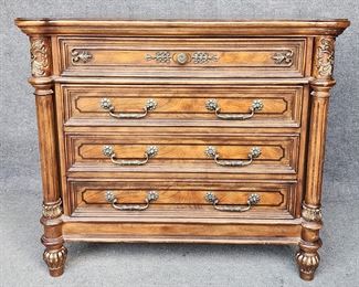 Eastern Legends 4 Drawer dresser side Cabinet Mahogany
