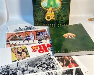 The Wizard of Oz Special Set with Continuity Script Book and 6 Photographs
