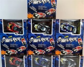 7 New In Box Mini Wall Racer Toys
