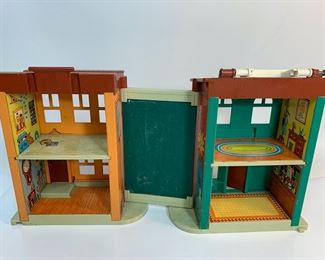 Vintage 1974 Fisher Price Sesame Street Play Family Set

