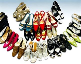 Huge lot Womens Shoes Etienne Aigner, Nina, Wild Diva, Amanda, Charles Jourdan, Mootsies Tootsie, 10 Park, Caparros, YFA Bandolino, New York Transit, Qupid, Bijou, Nina and More
