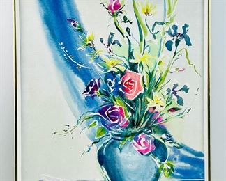 Original painting on Canvas Signed Tinthoff Framed
