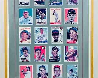 Legends of Baseball 1933-1959 Print & Photographs Metropolitan Framed Poster Museum of Art
