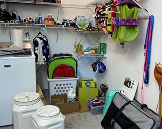 LOTS of Dog toys, accessories.