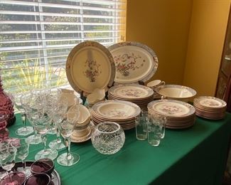 Lenox China, Lovely Crystal, Vintage Glass