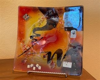 Art Glass Plate