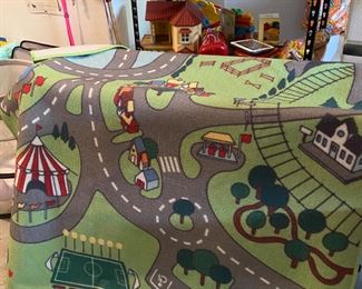 Fun “Road” Rug - Just one of the many Fun toys and Games from Grandma’s House!