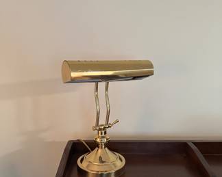BRASS DESK LAMP