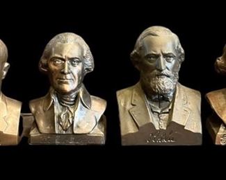 Brass Bust Banks