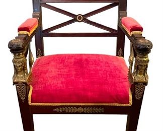 Early 1800s French Empire Chair