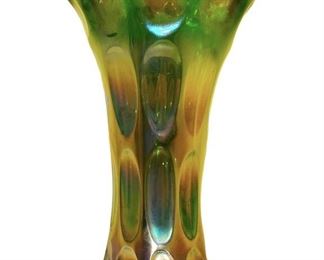 Fenton Carnival Glass Vase