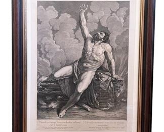 Hercules On Pyre Art