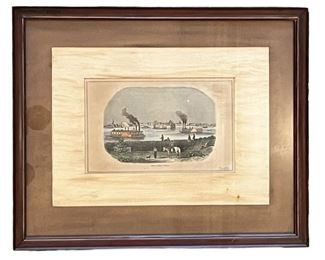 New Orleans River View Art