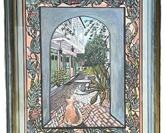 Original Colorful Framed Art