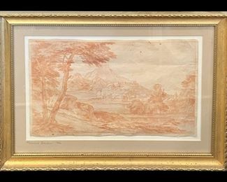 Sanguine Landscape Art