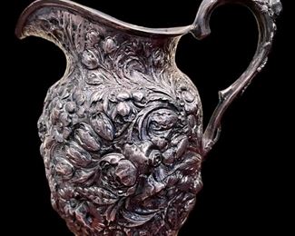 Sterling Antique Pitcher